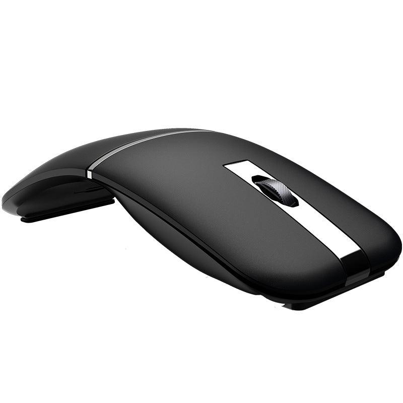 Dual-mode Bluetooth Wireless Mouse Rechargeable Ultra-thin Mute Desktop Laptop Office - BUNNY BAZAR