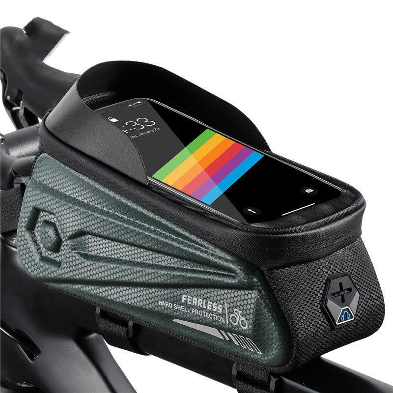This EVA Hard Shell Bicycle Bag is designed to fit perfectly on the front beam of your bicycle - BUNNY BAZAR