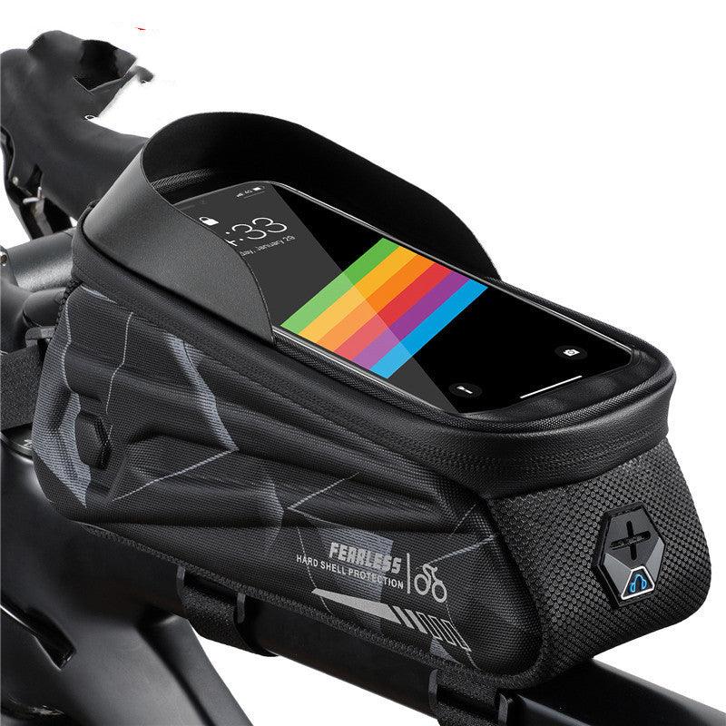 This EVA Hard Shell Bicycle Bag is designed to fit perfectly on the front beam of your bicycle - BUNNY BAZAR