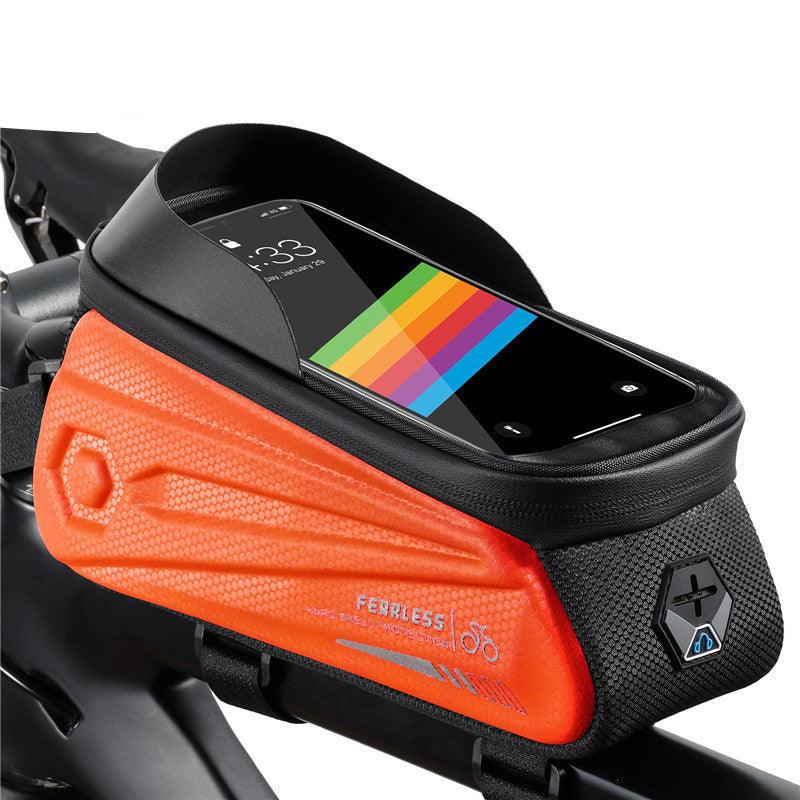 This EVA Hard Shell Bicycle Bag is designed to fit perfectly on the front beam of your bicycle - BUNNY BAZAR