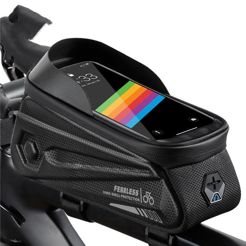 This EVA Hard Shell Bicycle Bag is designed to fit perfectly on the front beam of your bicycle - BUNNY BAZAR