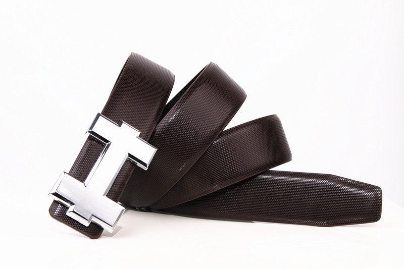 Alloy Automatic Buckle Belt Business Affairs Casual Decoration Mens Belts Luxury Brand 7 Color - BUNNY BAZAR
