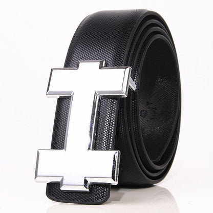 Alloy Automatic Buckle Belt Business Affairs Casual Decoration Mens Belts Luxury Brand 7 Color - BUNNY BAZAR