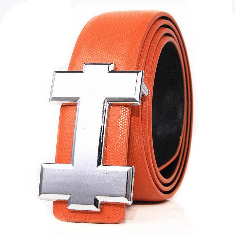 Alloy Automatic Buckle Belt Business Affairs Casual Decoration Mens Belts Luxury Brand 7 Color - BUNNY BAZAR