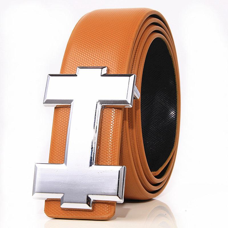 Alloy Automatic Buckle Belt Business Affairs Casual Decoration Mens Belts Luxury Brand 7 Color - BUNNY BAZAR