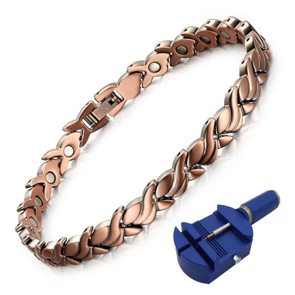 Little goldfish herringbone fashion ladies bracelet - BUNNY BAZAR