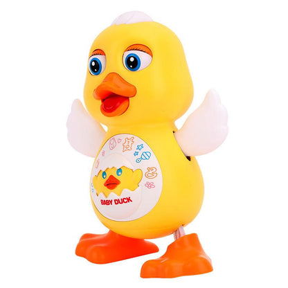 Musical electric swing little yellow duck - BUNNY BAZAR