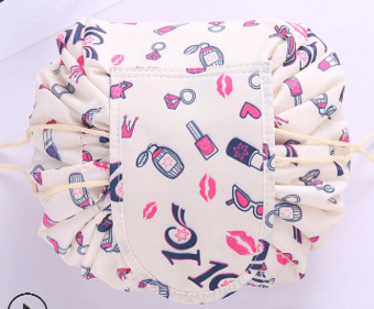 Animal Printing Large Capacity Drawstring Lazy Cosmetic Storage Bag - BUNNY BAZAR