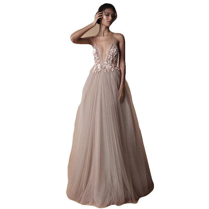 Bride Wedding Dress Women New Style Sling Bridesmaid Dress - BUNNY BAZAR