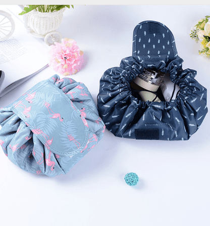 Animal Printing Large Capacity Drawstring Lazy Cosmetic Storage Bag - BUNNY BAZAR