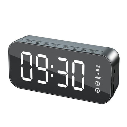 Mirror Bluetooth Audio Remote Control Alarm Clock - BUNNY BAZAR