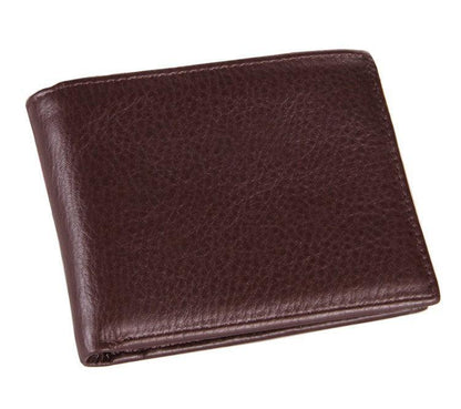 J.M.D October new wallet short real leather wallet back to the old cowhide wallet 8054 - BUNNY BAZAR