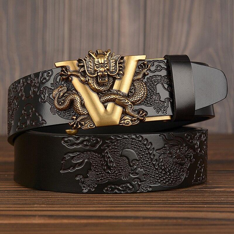 Automatic cowhide belt - BUNNY BAZAR