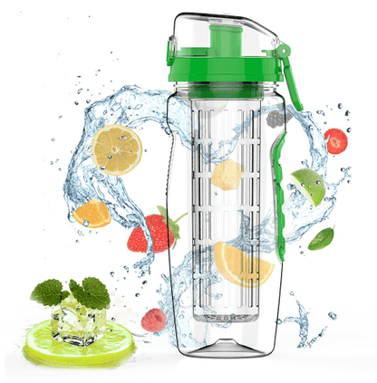 Free Fruit Infuser Juice Shaker Bottle Portable Climbing Camp Bottle - BUNNY BAZAR