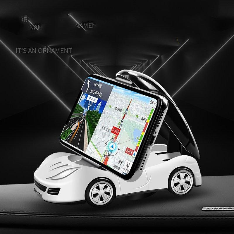 The Suction Cup Stabilizes The Mobile Phone Holder Of The Folding One-button Deformation Multi-function Instrument Panel On The Car - BUNNY BAZAR