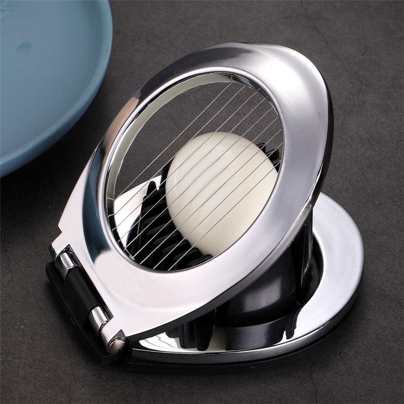 Egg Cutter is Made of Heavy-Duty Zinc Alloy and Precisely Slices Eggs For Salads - BUNNY BAZAR