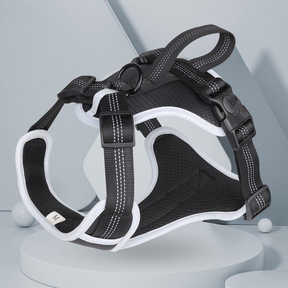 Explosion-proof Big Dog Chest Strap Vest Pet Hand Holding Rope - BUNNY BAZAR