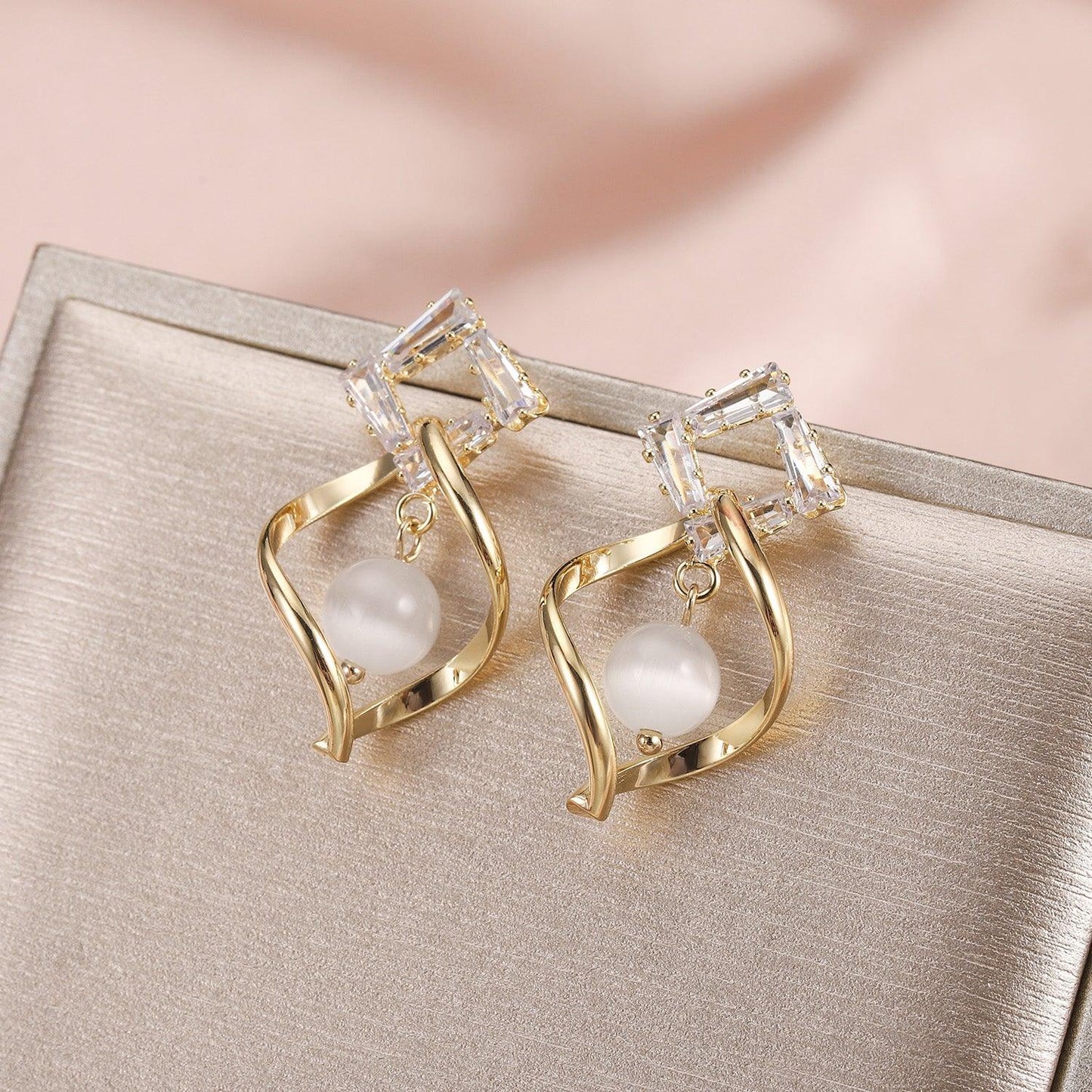 Opal Butterfly Stud Earrings Women - BUNNY BAZAR