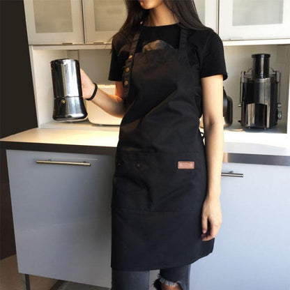 Stylish Canvas Apron Fashion Work Clothes is Both Fashionable And Functional - BUNNY BAZAR