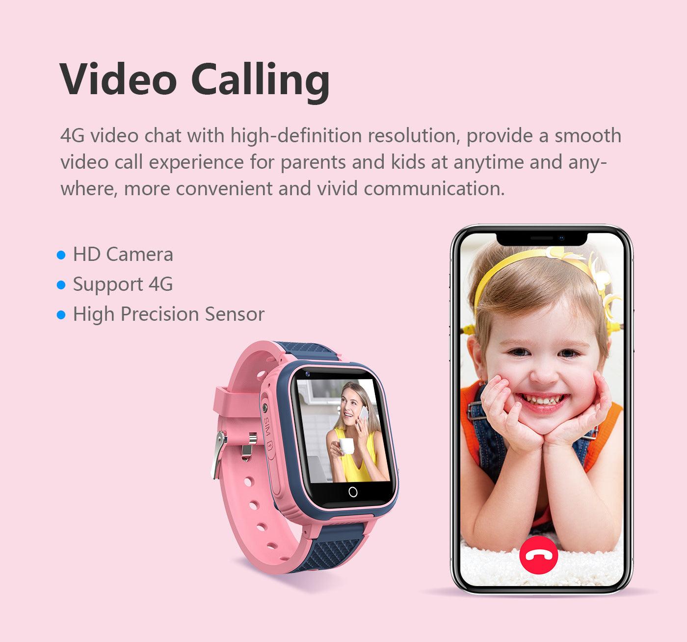 4G Waterproof Touch Camera Electronic Positioning Children's Phone Smart Watch - BUNNY BAZAR