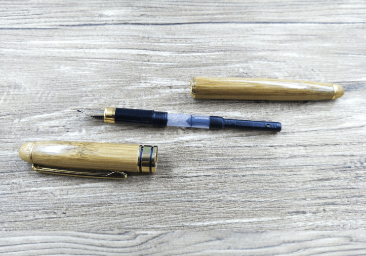 Bamboo Pen Bamboo Pen Pen Ball Pen Lettering Customer Gift Hard Pen Neutral Bamboo Pen - BUNNY BAZAR