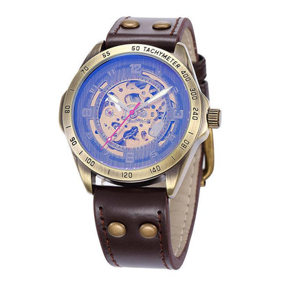 Watch automatic skeleton mechanical watch - BUNNY BAZAR