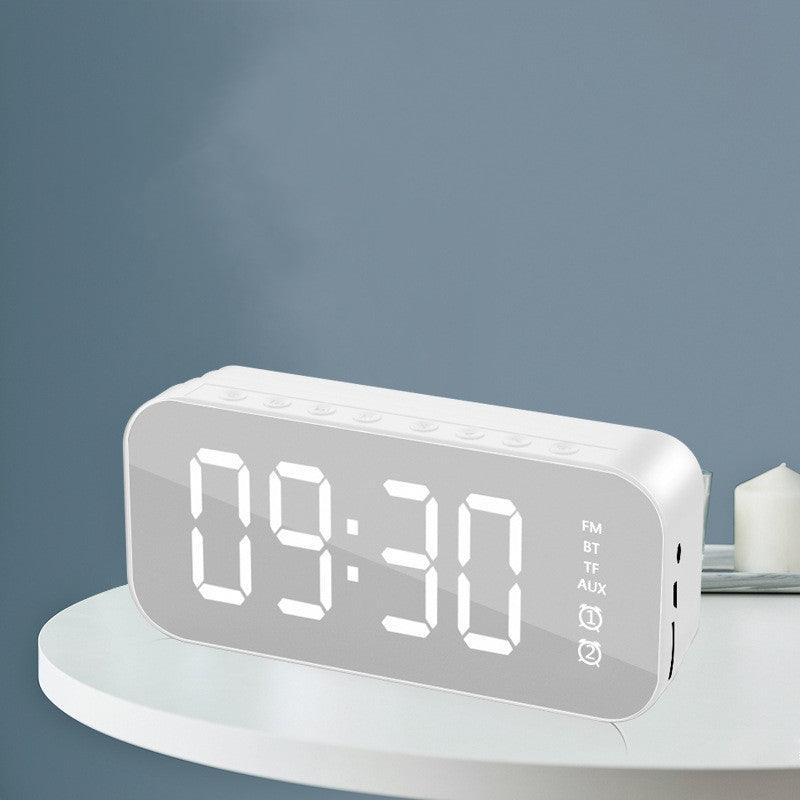 Mirror Bluetooth Audio Remote Control Alarm Clock - BUNNY BAZAR