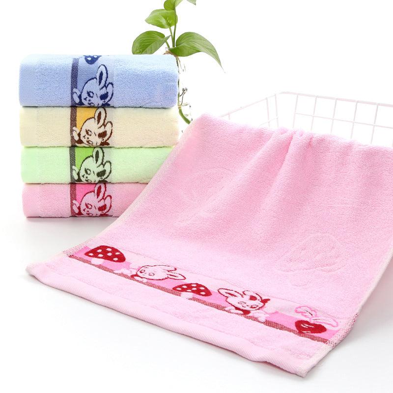 Cotton adult children jacquard towel - BUNNY BAZAR