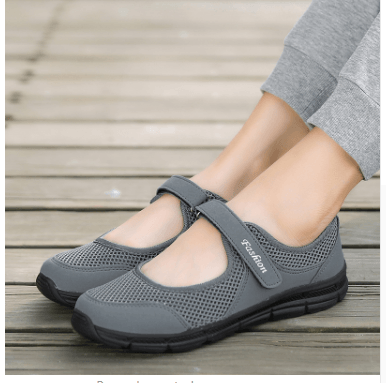 Women's walking flat shoes - BUNNY BAZAR