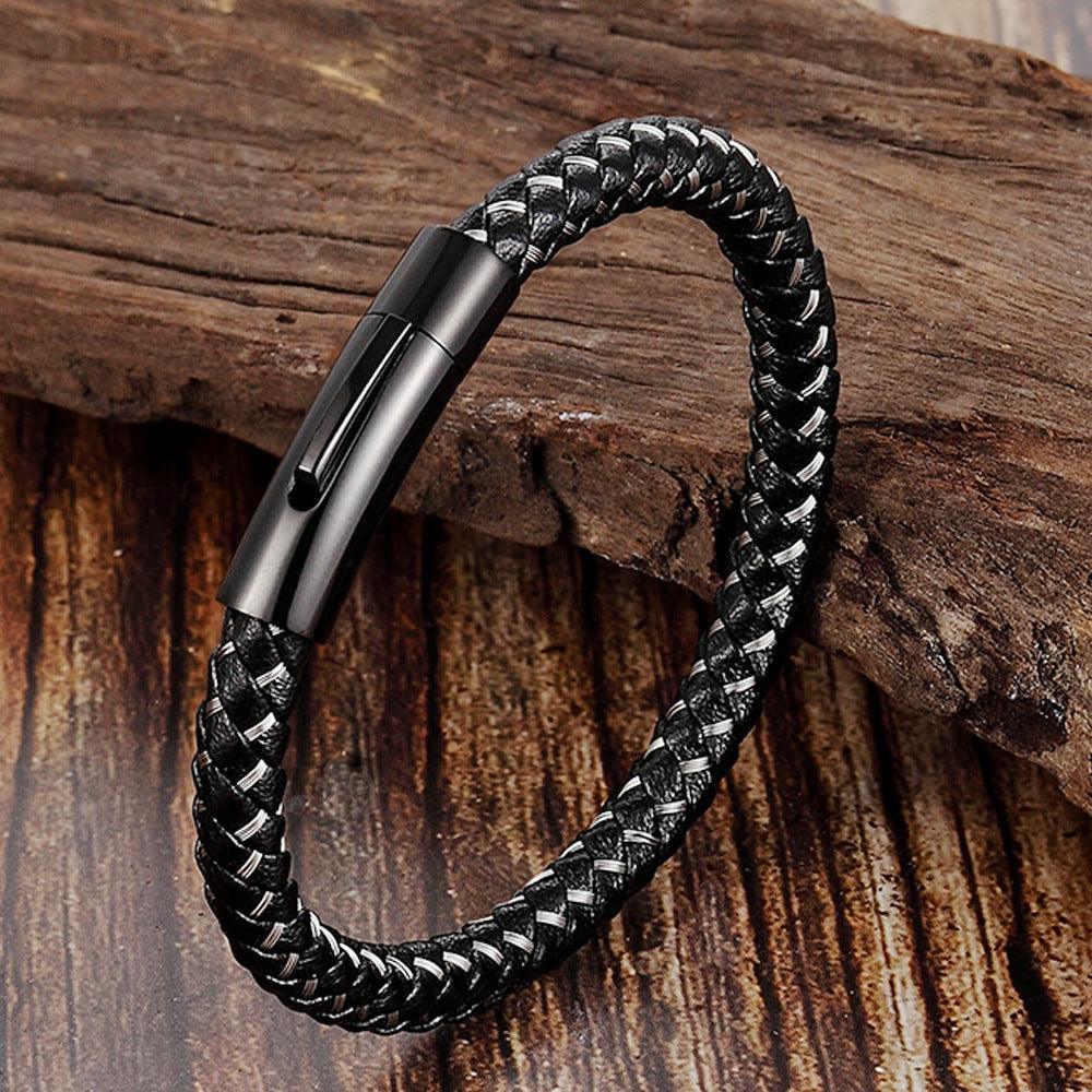 Men and women wire braided bracelet - BUNNY BAZAR