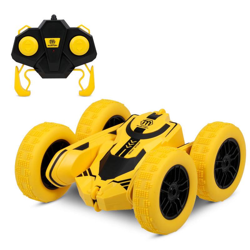 Stunt Car Toy Gift, 4WD Remote Control Car with 2 Sided 360 Rotating - BUNNY BAZAR