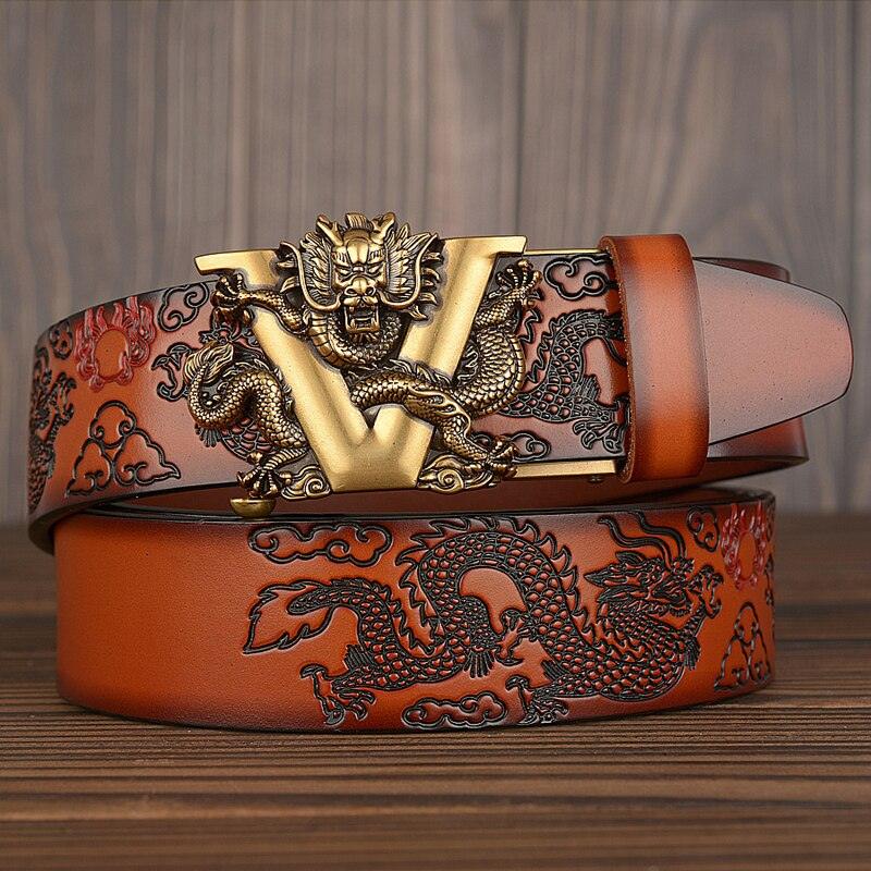 Automatic cowhide belt - BUNNY BAZAR