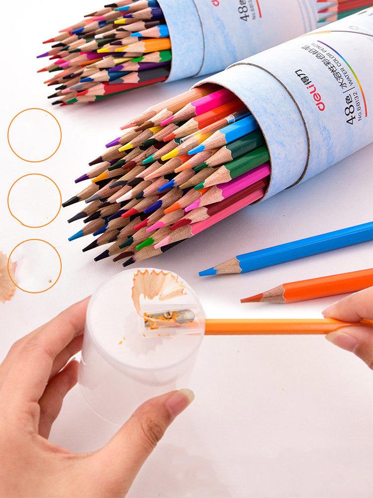 Water Soluble Color Lead Hexagonal Color Pencil - BUNNY BAZAR