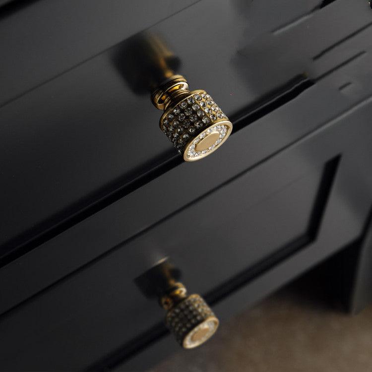 Cabinet Door Diamond Handle Single Hole Drawer Wardrobe Door Handle - BUNNY BAZAR