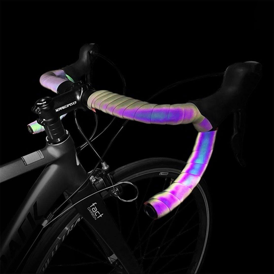 Reflective Handlebar Tape Offers Essential Visibility And Safety For Cyclists - BUNNY BAZAR