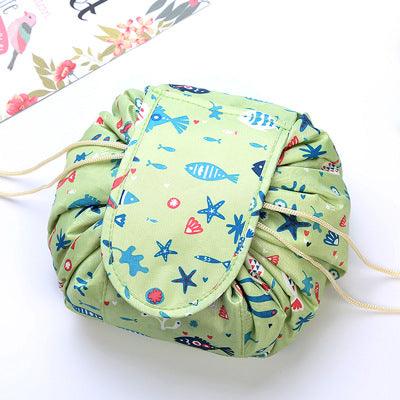 Animal Printing Large Capacity Drawstring Lazy Cosmetic Storage Bag - BUNNY BAZAR