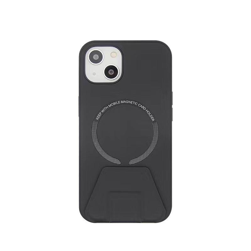 Mobile Phone Case Magnetic Suction Protective Cover Plain Skin Bracket Super - BUNNY BAZAR