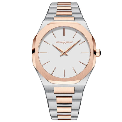 T-55 This Stainless Steel Strap Quartz Watch Is A Great Choice For a Long-Lasting Accessory - BUNNY BAZAR