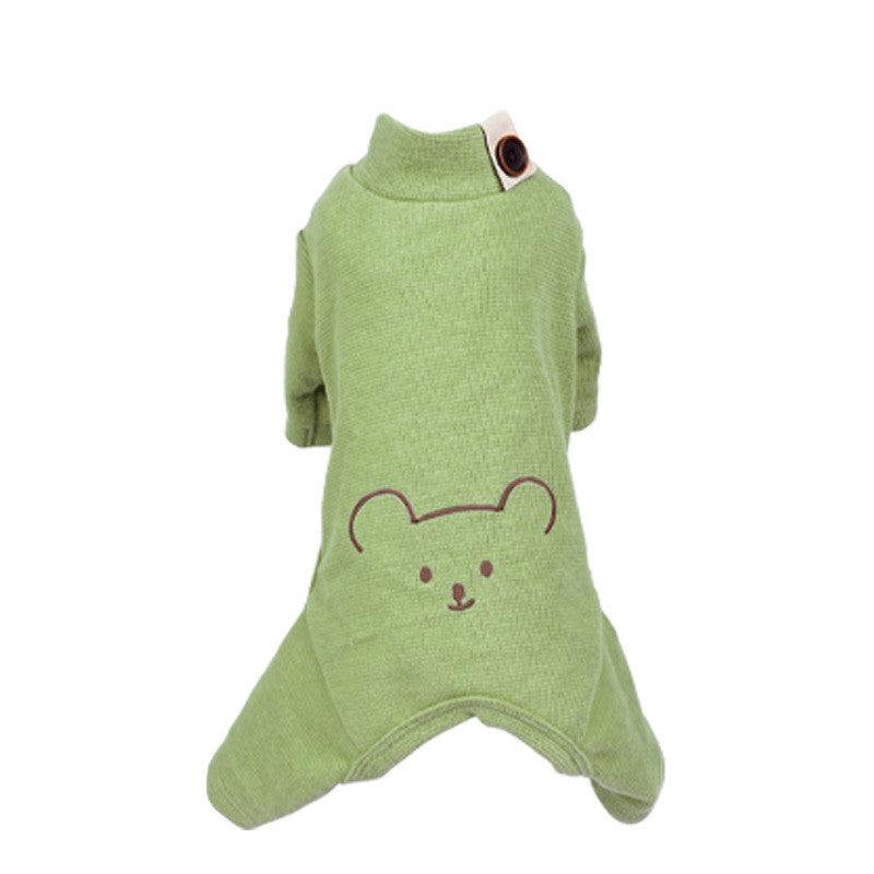 Pet All-inclusive Four-leg Cotton Pajamas - BUNNY BAZAR