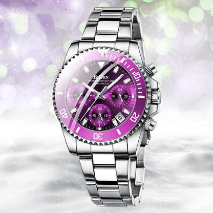 Ladies Fashion Multifunctional Quartz Waterproof Business Watch - BUNNY BAZAR