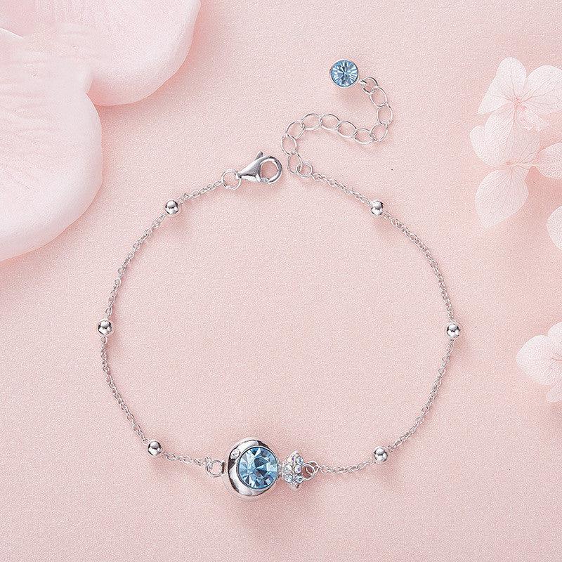 Cidelle Japanese And Korean 925 Sterling Silver Bracelet Women - BUNNY BAZAR