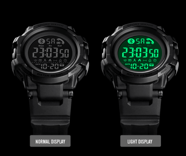 Bluetooth Smart Men's Waterproof Sports Watch - BUNNY BAZAR