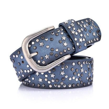 Cool Rivet belt features a sleek and stylish design - BUNNY BAZAR