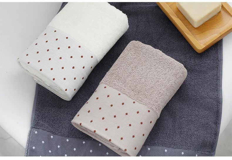 Thickened soft absorbent cotton face towel - BUNNY BAZAR