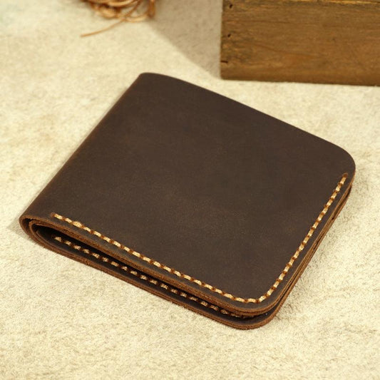 Stay Stylishly Organized With This Classic Men's Leather Wallet - BUNNY BAZAR
