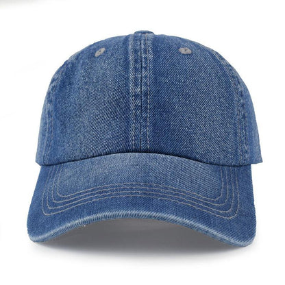 Fashionable Baseball Cap Made Old Washed Fashionable Pure Cotton Light Board - BUNNY BAZAR