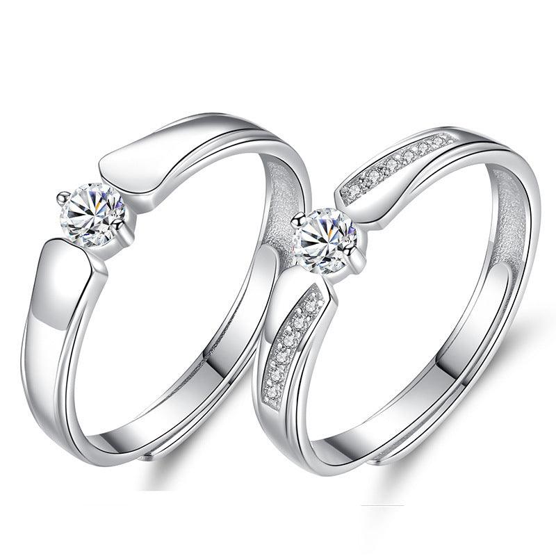 Couple Rings For Men And Women, A Pair Of Ring For Men And Women - BUNNY BAZAR