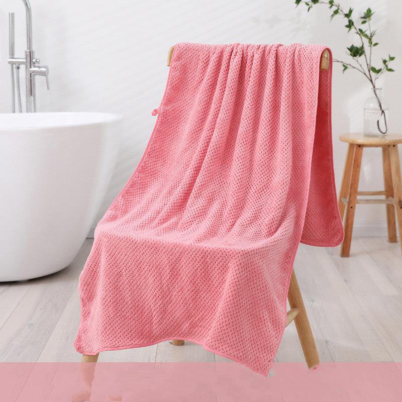 Thickened Bath Swimming Coral Fleece Large Towel - BUNNY BAZAR