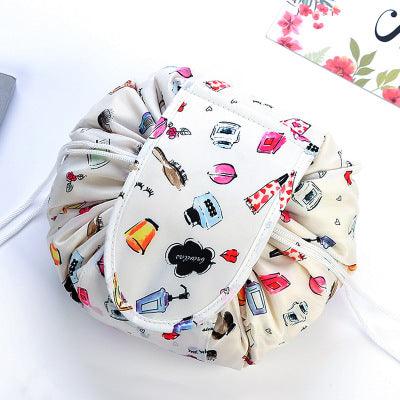 Animal Printing Large Capacity Drawstring Lazy Cosmetic Storage Bag - BUNNY BAZAR