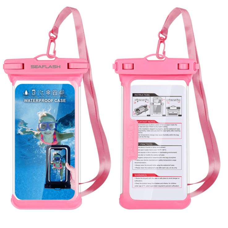 Waterproof Cell Phone Pocket is Designed To Protect Your Device From Water - BUNNY BAZAR